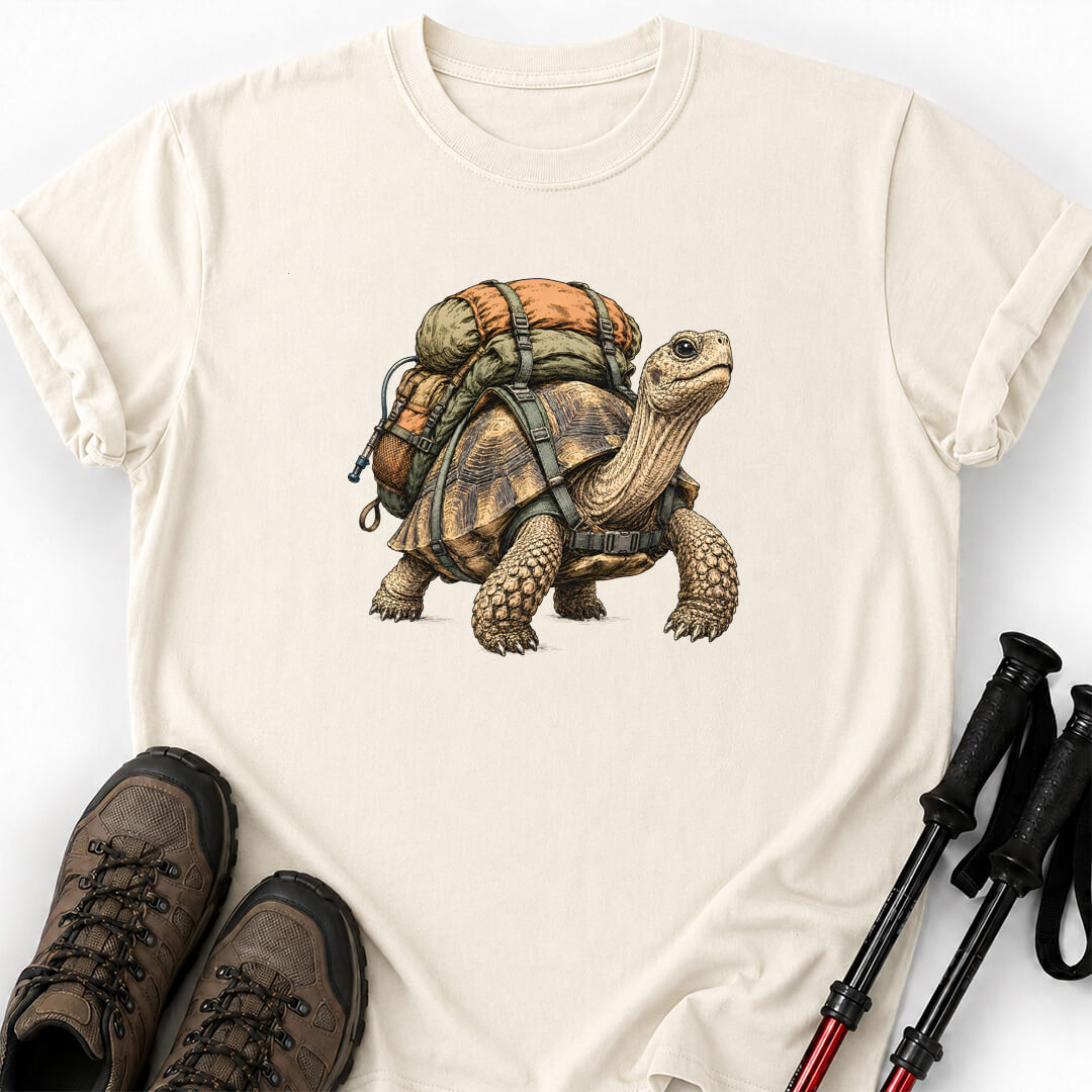 SLOW & STEADY SUMMITER T-SHIRT